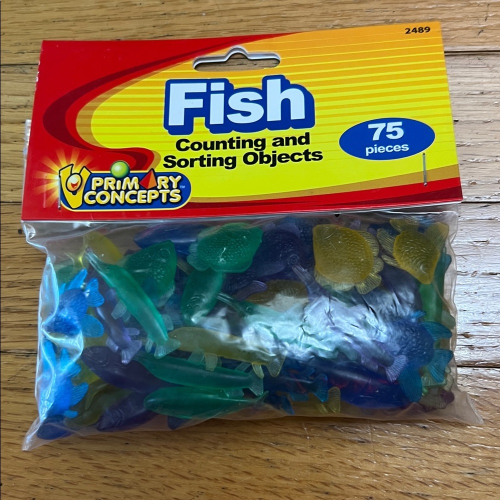 New Primary Concepts Fish Counting and Sorting  Fish Homeschool